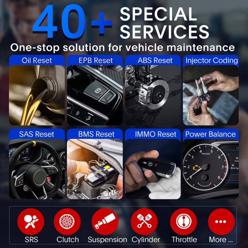 Professional diagnostic tablet MP900Z-BT with full-system vehicle testing, guided service routines, and OE-level coverage.