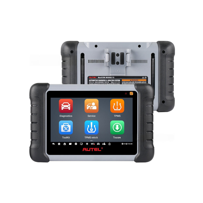 AUTEL MaxiCOM MK808Z-TS diagnostic scan tool, automotive tablet, TPMS, OBD2, full-system diagnostics