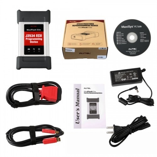 Robusto involucro in plastica ABS per dispositivo di programmazione ECU Autel MaxiFlash Elite J2534