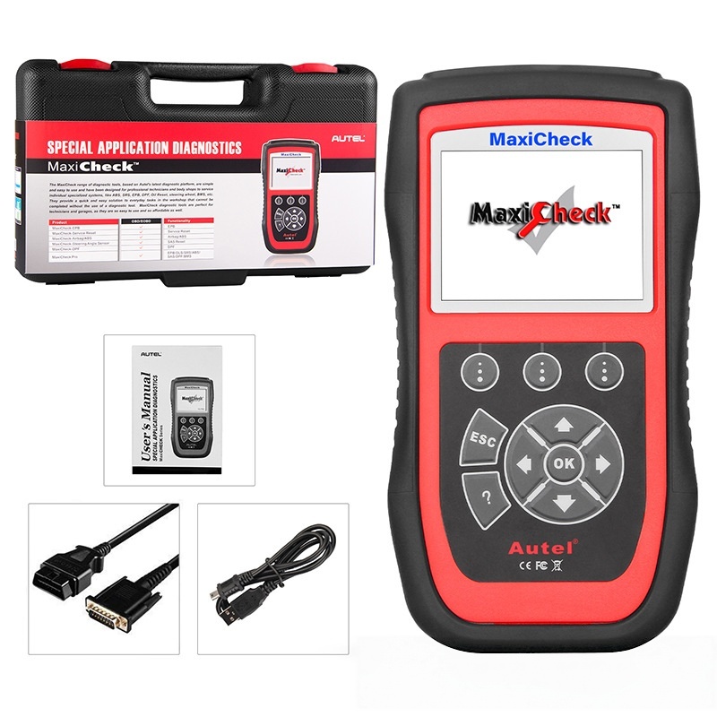 Strumento diagnostico professionale per ABS, SRS, EPB, servizio olio, DPF e manutenzione delle batterie nei veicoli.