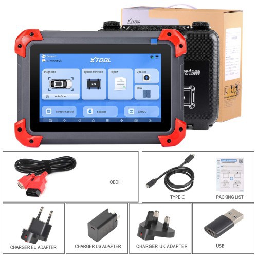 Strumento diagnostico premium robusto con precisione a livello OE, alimentazione quad-core, supporta 10.000+ modelli e 36+ funzioni di servizio.