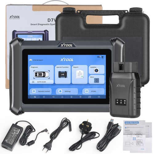 Tablet diagnostico wireless premium con struttura robusta, scatola VCI ad alta gamma e aggiornamenti affidabili ogni tre anni