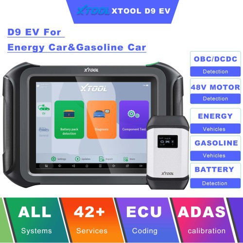 Visokoučinkoviti, robusni dijagnostički tablet s OEM EV i dijagnostikom motora, dugim vijekom trajanja baterije, dvostrukom povezivošću.