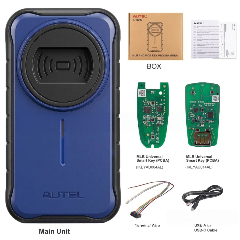 Key-Programmierer für Audi-VW-Seat-Skoda; fügt Tasten hinzu, ohne den Cluster zu entfernen; programmiert Autel-FOB-Platinen.