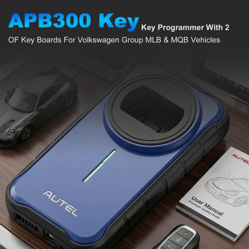 Autel APB300 elektronischer Schlüsselprogrammierer mit Leiterplatten für MLB- und MQB-Fahrzeugsysteme