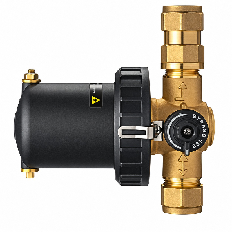 Filtru magnetic compact, de înaltă calitate, ADEY MagnaClean Atom, pentru protecție fiabilă la încălzirea centrală.