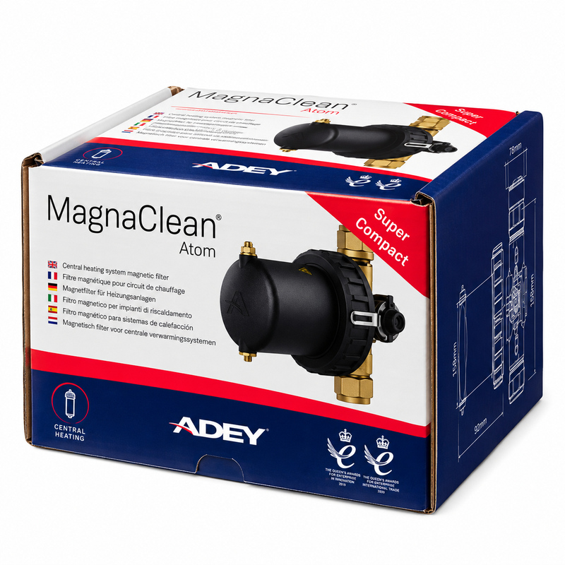 ADEY • MagnaClean Atom, filtru magnetic compact pentru sisteme de încălzire centrală - imagine 4
