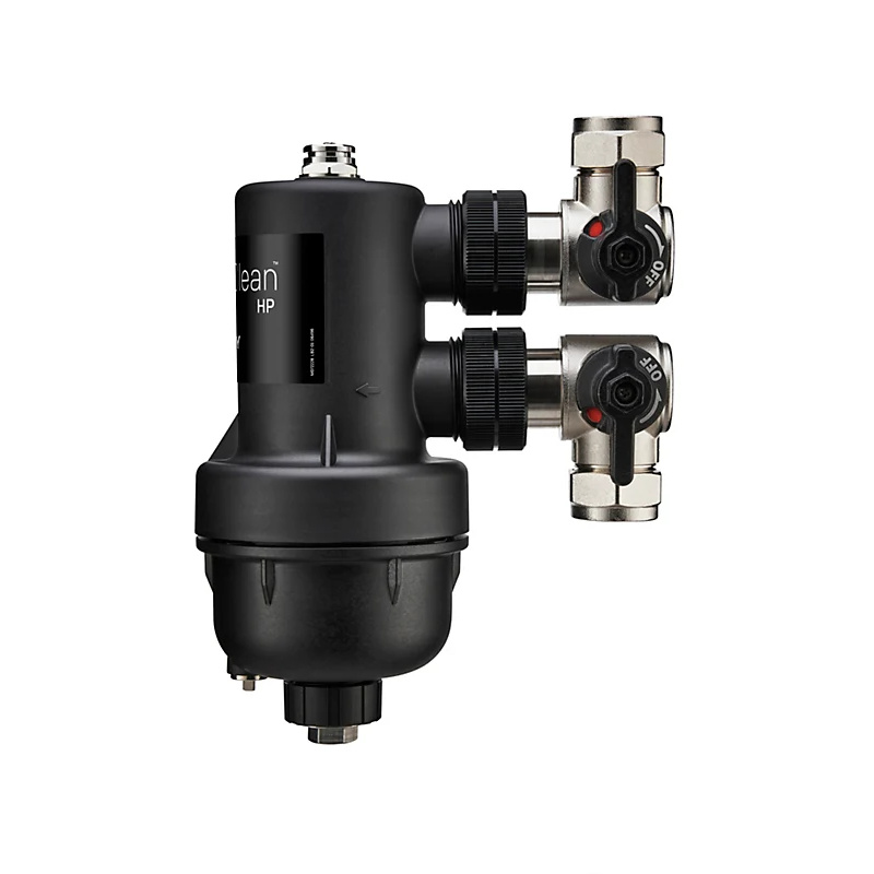 Премиум магнитен филтър ADEY MagnaClean HP с здрава защита от неръждаема стомана за топлинни помпи.