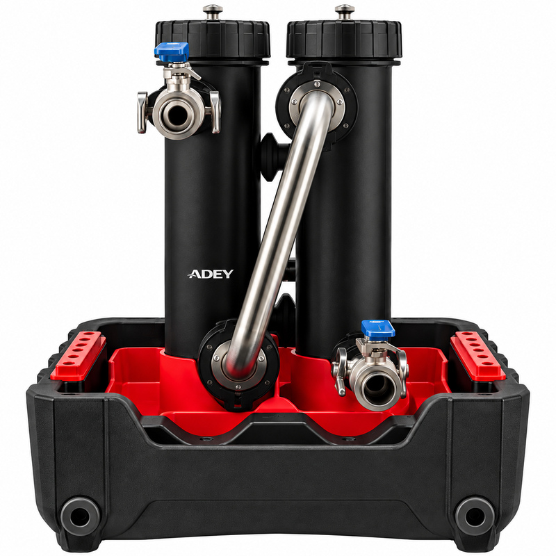 ADEY MagnaCleanse is een hoogwaardige draagbare verwarmingsunit voor efficiënte professionele reiniging