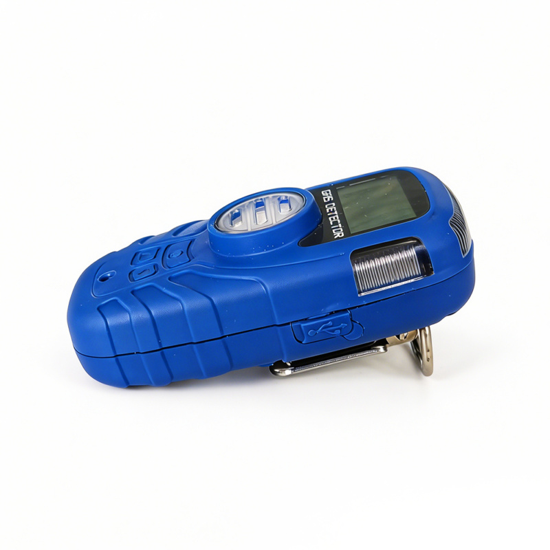 Robust rubber-coated plastic shell ensures durability and waterproof performance for the MaiYa MST101 NO gas detector.
